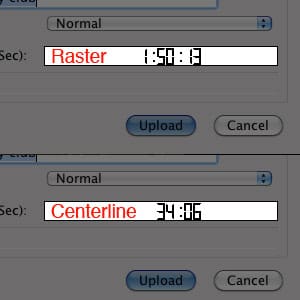 Centerline Text is fast