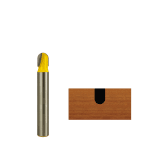1/4 ballnose profile