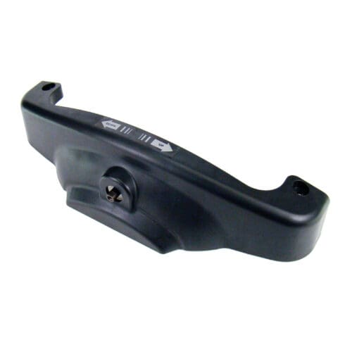 Lateral Stabilizer -Left Assembly with insert, shaft, dust guard, torque plate and gear only