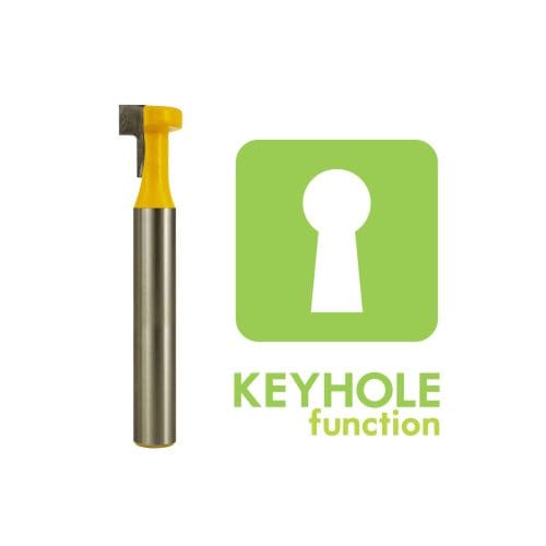 Keyhole Function Software and Bit