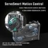 RAVEN CNC uses a sophisticated Servo motor control system