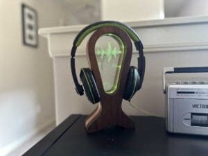 Edge Lit Headphone Project