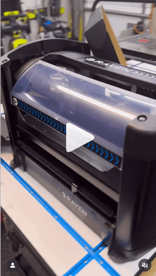 Nathan Logsdon RAVEN Instagram unboxing