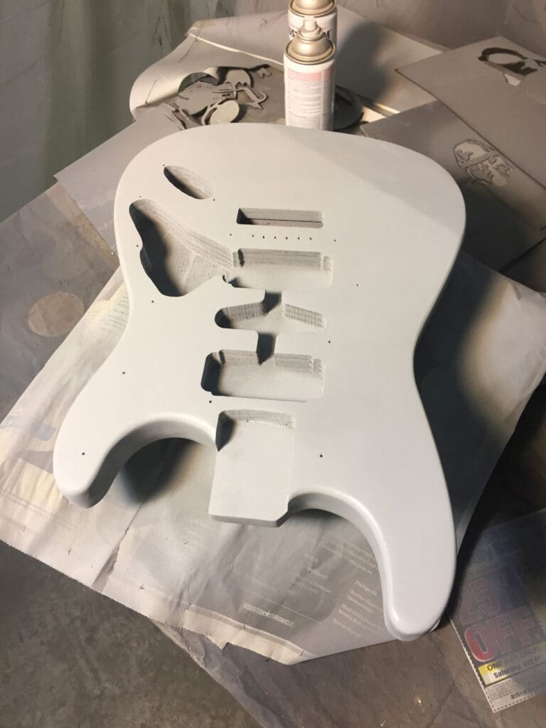 guitar primer finish