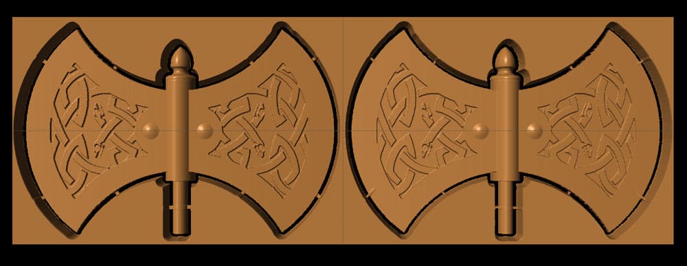 CarveWright Battle Axe 