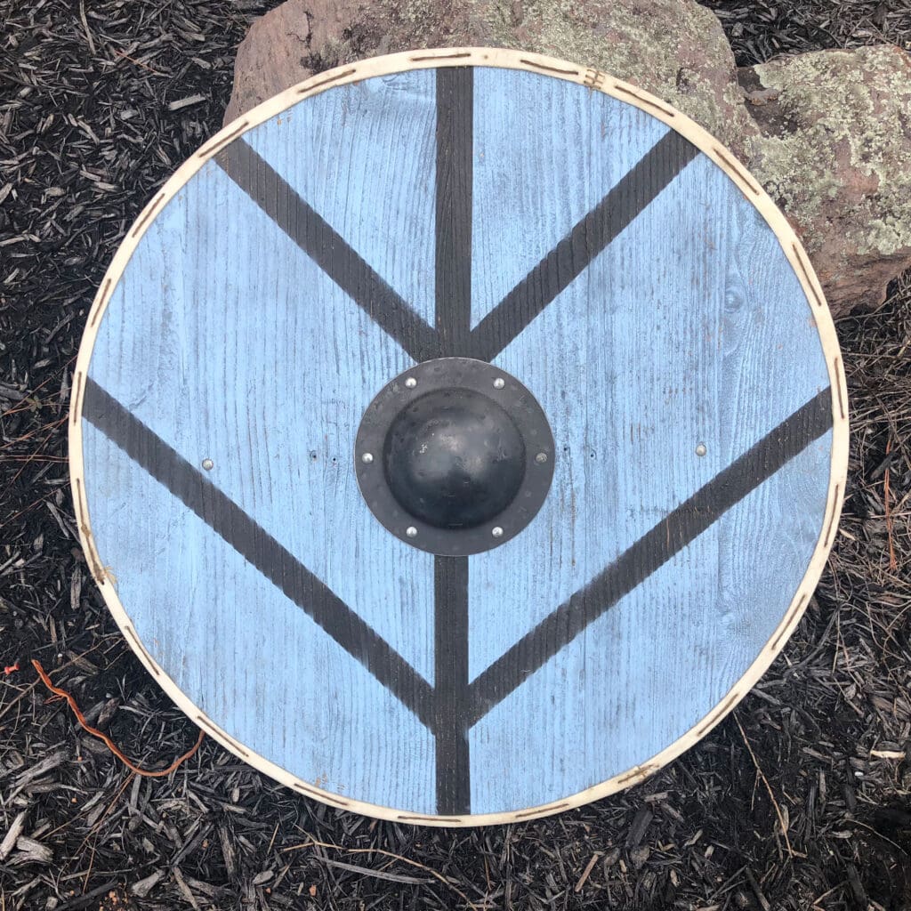 Finished viking shield