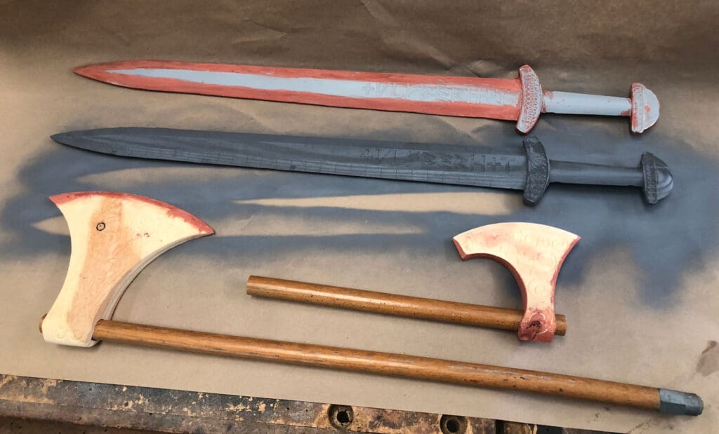 viking weapons bondo