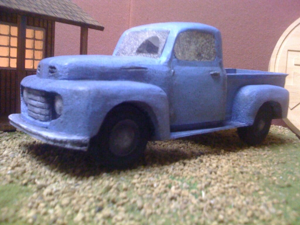 1950 Ford truck wood
