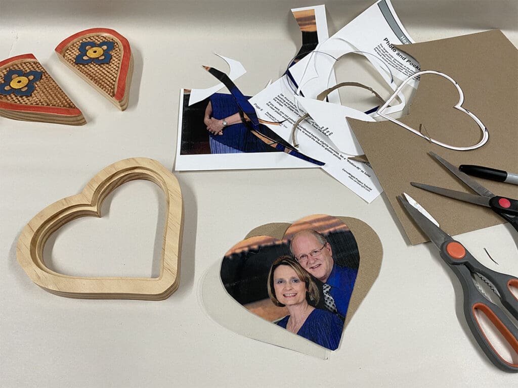 heart frame project picture