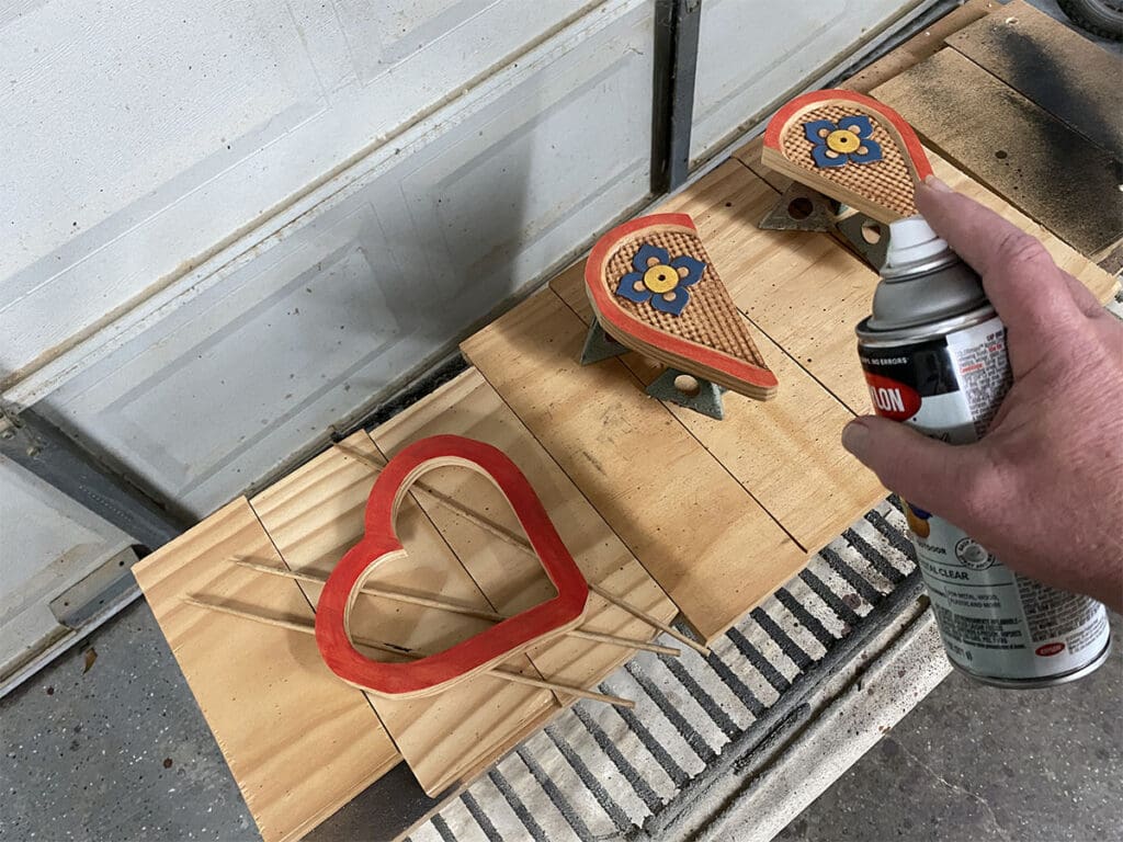 heart frame project topcoat