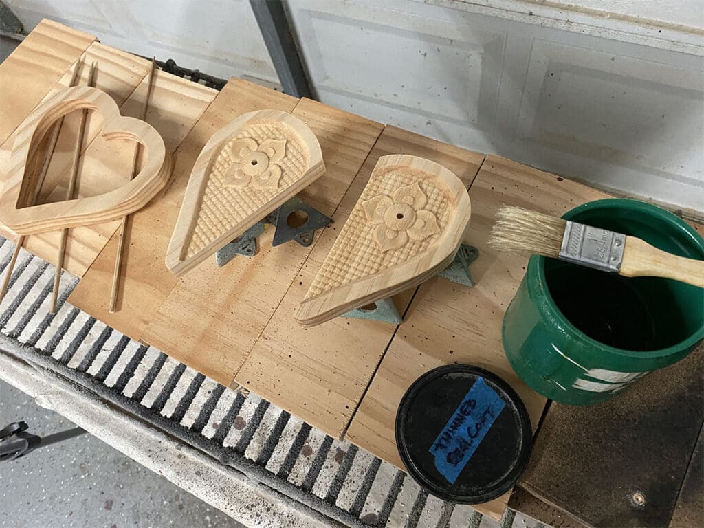 heart frame project sealing