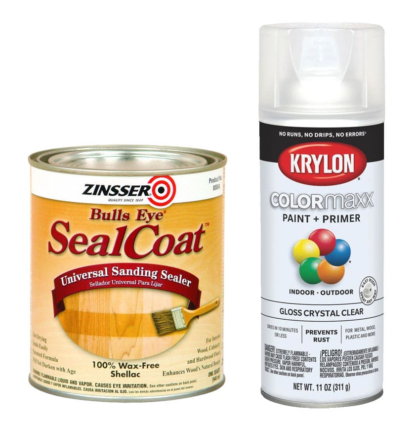 Seal coat and Clear coat