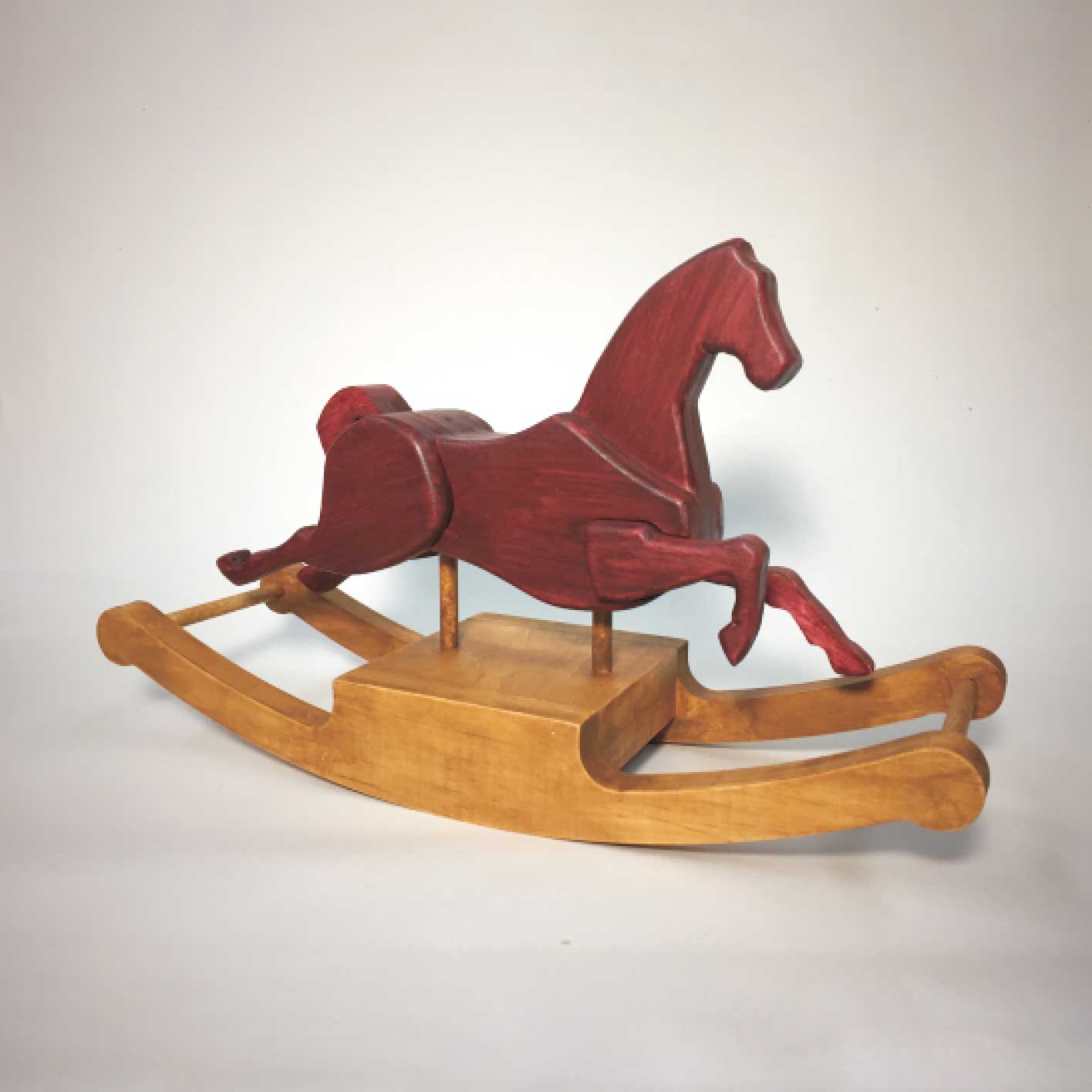 Mini Colonial Rocking Horse