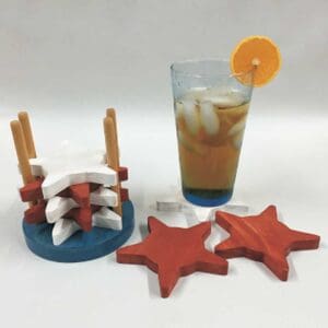 Patriotic Coaster Set