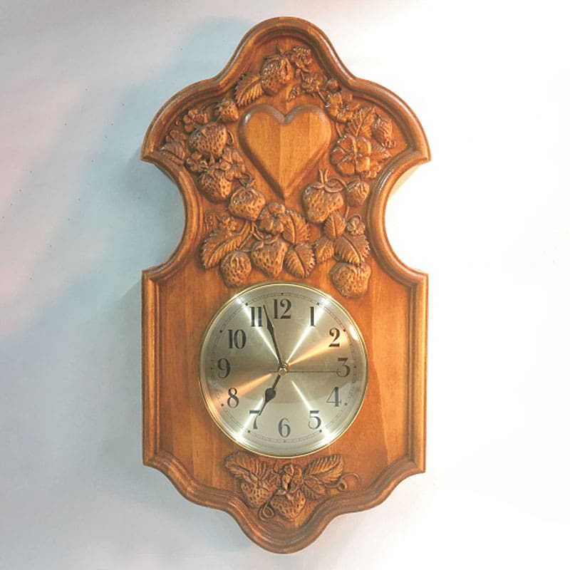 Strawberries Forever Clock