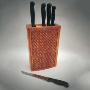 Weaved Kitchen Knife Holder