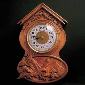 Wilderness Eagle Clock 