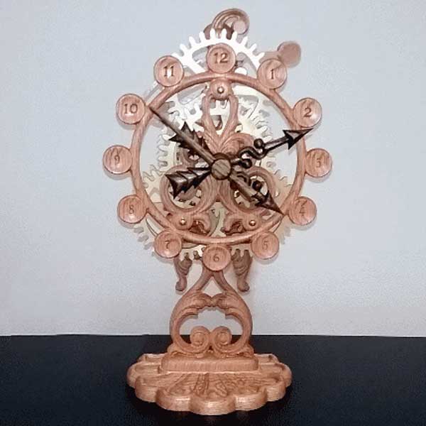 Filigree Clock
