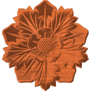 Pentagonal Flower Rosette