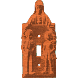 St Mary Light Switch Plate