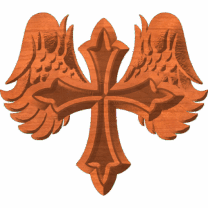 Winged Cross Pattern