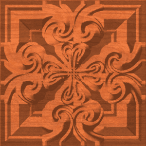 Celtic Heart Cross Tile 003 A