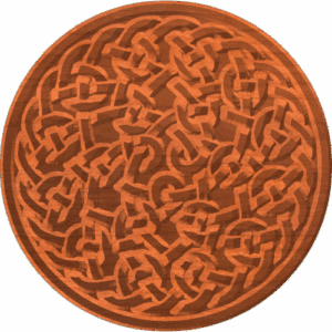Celtic Knot Round Pattern