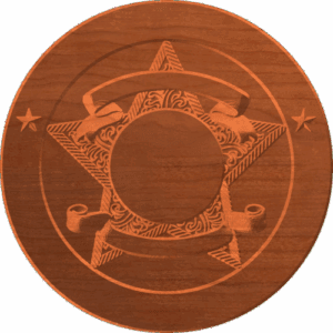 5 Point Police Badge PTN