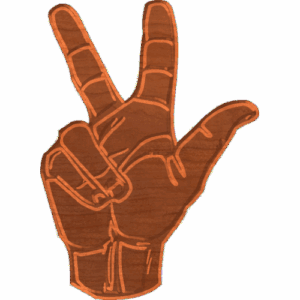 Sign Language - 3 - Three - CSF