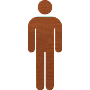 Male Restroom Symbol 1