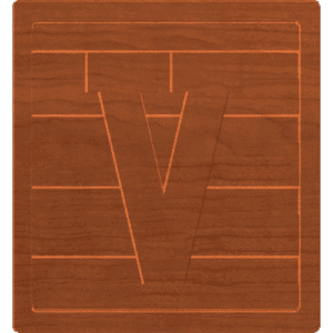 Block Letters V