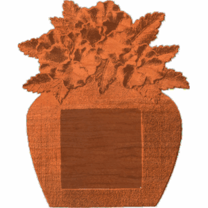 Frame - Poseys In Vase