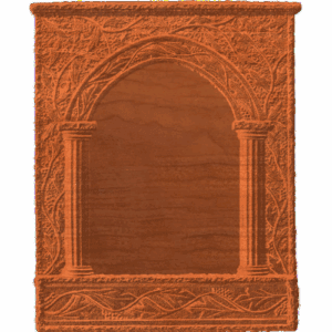 Frame - Roman Columns And Vines - 1