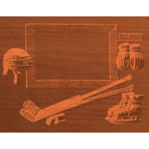 Frame - Hockey Motiff - 1