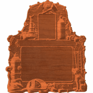 Frame - Fire Fighter Motiff - 2 