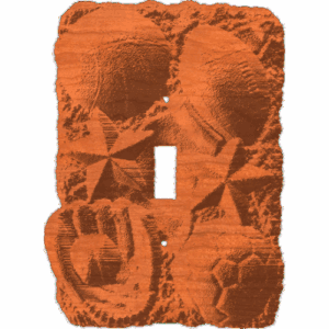 Sports Switch Plate - 1