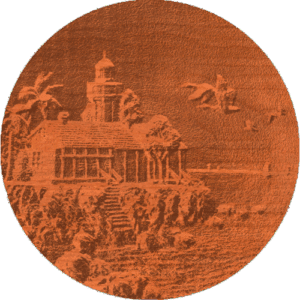 Lighthouse Scene On Disc - 3