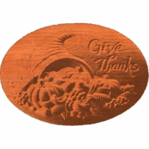 Harvest Bounty on Oval