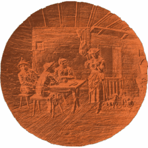 Dinner Scene Of Yore - 1