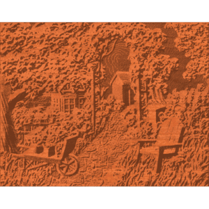 Summer Cottage Scene