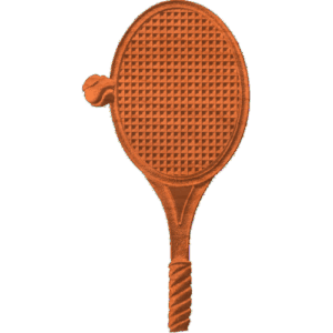 Tennis Racket And Ball - 1