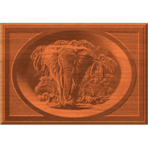 FRAMED ELEPHANT