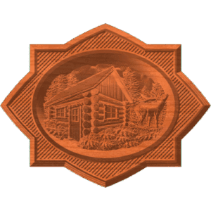 FRAMED HUNTING CAMP 4