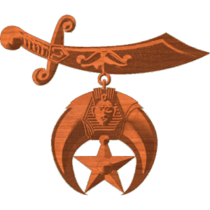Shriner Crescent & Scimitar