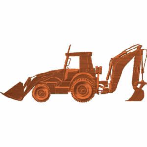 Heavy Equip Backhoe