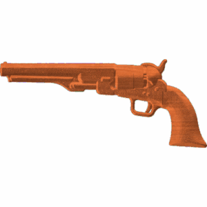 Navy Colt Ball and Cap Pistol - Left View