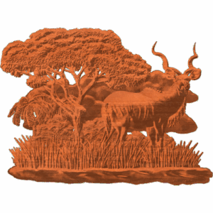 SAVANA WILDLIFE (KUDU BULL)