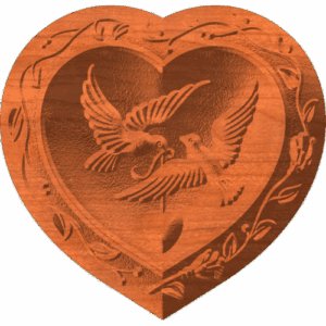 Doves Heart Pattern