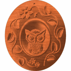 Owl Oval Pattern