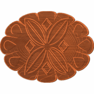 Flower Center Rosette